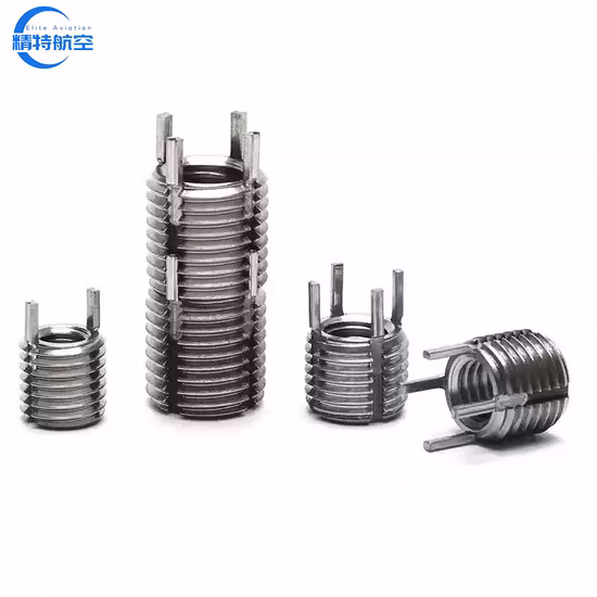 Stainless Steel M2 Insert Threaded Insert Key Locking Thread Insert for Sale