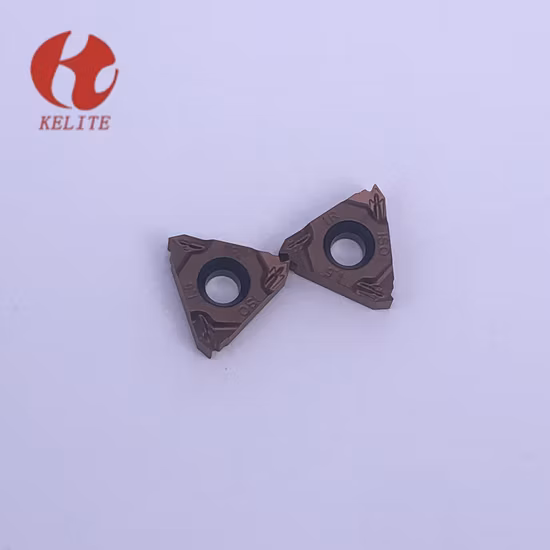 Carbide PVD Coated Threading Tool Whitworth Thread Cutting Insert