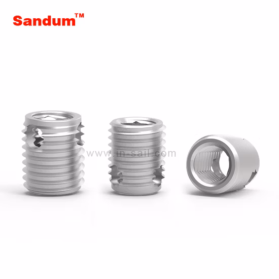 Cheap Brass Threaded Insert, Self Tapping Thread Insert